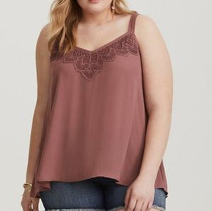 NWOT Torrid Sophie Crochet Tank or Camisole